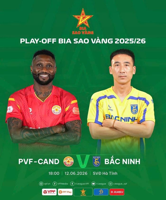 Trận play-off luôn rất căng thẳng.