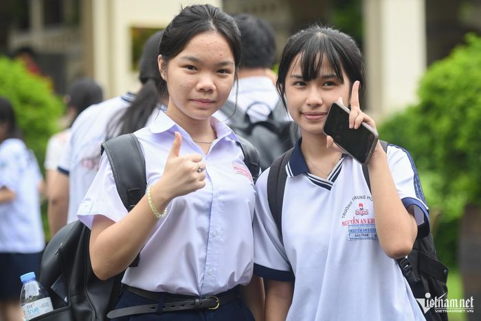 Thí sinh TPHCM tham dự kỳ thi tốt nghiệp THPT năm 2026. Ảnh: Nguyễn Huế