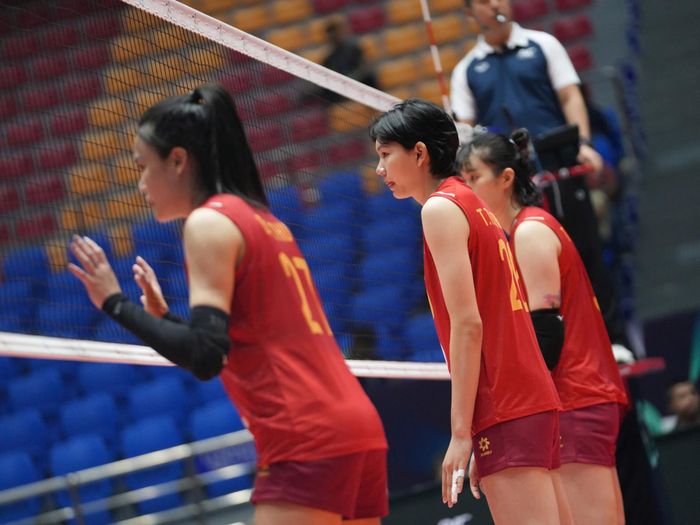 Bích Thủy là một trong những VĐV chắn bóng tốt nhất ở tuyển bóng chuyền nữ Việt Nam.