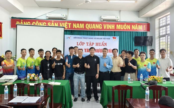 Các học viên có cơ hội nâng cao trình độ chuyên môn, kỹ năng điều hành thi đấu và tổ chức giải.