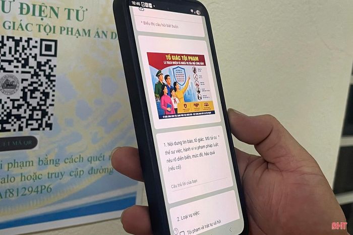 Bộ đội Biên phòng Hà Tĩnh sử dụng hòm thư điện tử để tiếp nhận thông tin tố giác tội phạm từ người dân trên hai tuyến biên giới.