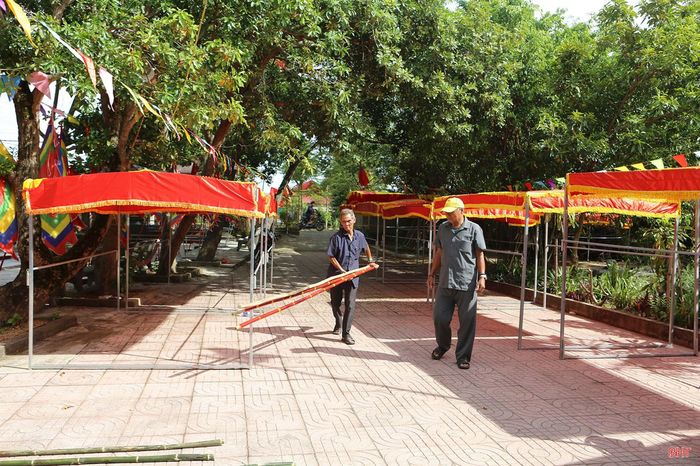Công tác chuẩn bị cho Lễ hội đền Lê Khôi năm 2026 tại đền Nước Lạt (thôn Tân Phong, xã Thạch Khê) đã hoàn tất.