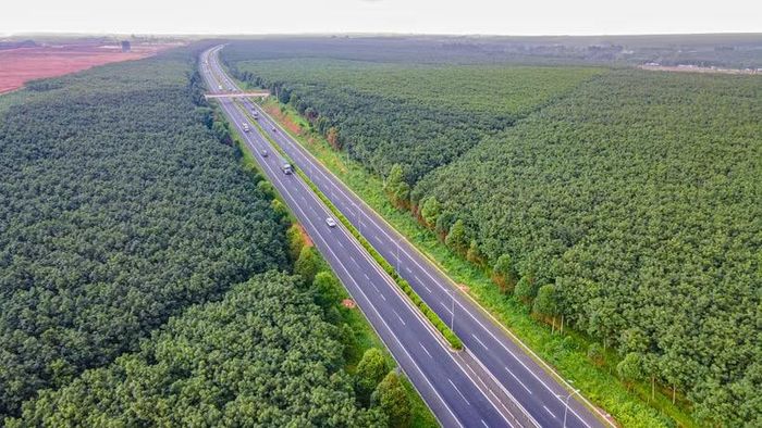 Đến năm 2026, khu vực Đồng bằng sông Cửu Long sẽ có khoảng 554km đường cao tốc. (Ảnh: PV/Vietnam+)