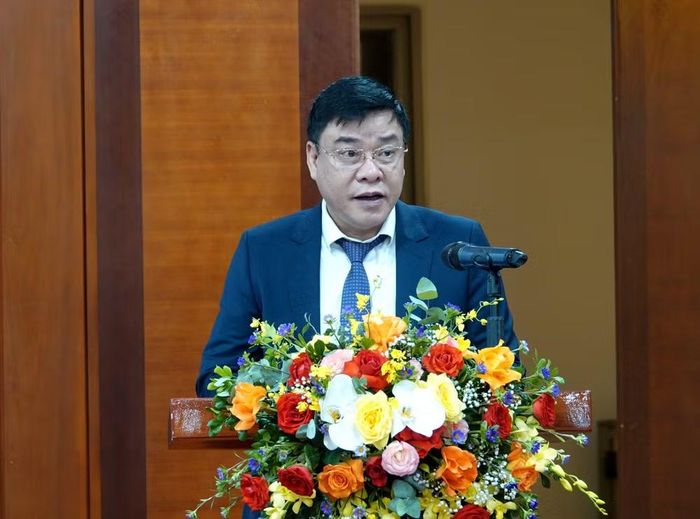Ông Hoàng Gia Long cam kết sẽ triển khai dự án với tinh thần chủ động, nghiêm túc và hiệu quả cao nhất; thực hiện đầy đủ các quy định về đầu tư công, đấu thầu và quản lý, sử dụng vốn ODA. (Ảnh: BTC/Vietnam+)