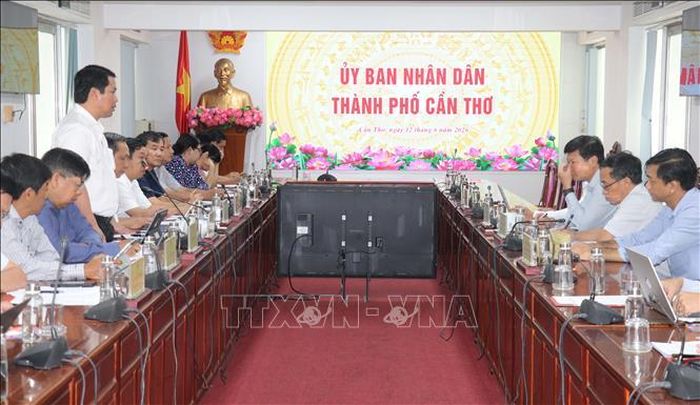 Quang cảnh buổi làm việc.