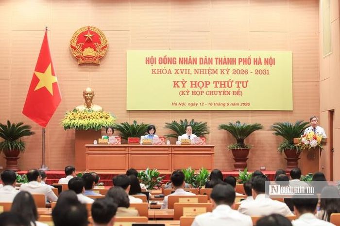 Quang cảnh kỳ họp (Ảnh: Hữu Thắng).