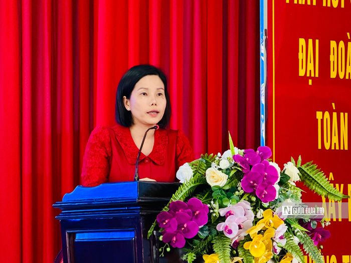 Bà Võ Huỳnh Ngọc Thủy, Phó Bí thư Đảng ủy, Chủ tịch UBND phường Thuận Giao.