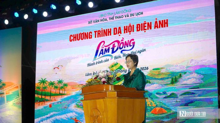 Bà Nguyễn Lan Ngọc, Phó Giám đốc Sở Văn hóa, Thể thao và Du lịch tỉnh Lâm Đồng.
