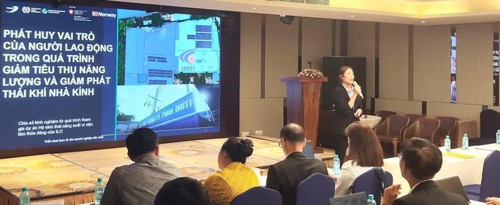Bà Nguyễn Thị Linh Vy - Giám đốc điều hành Công ty IMITI Furniture.