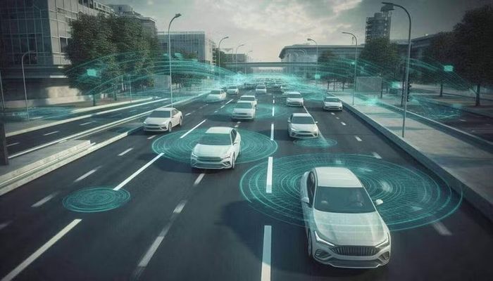 Xe tự lái sẽ bị ảnh hưởng nhiều nhất do giá chip tăng. Ảnh: Thepaper.