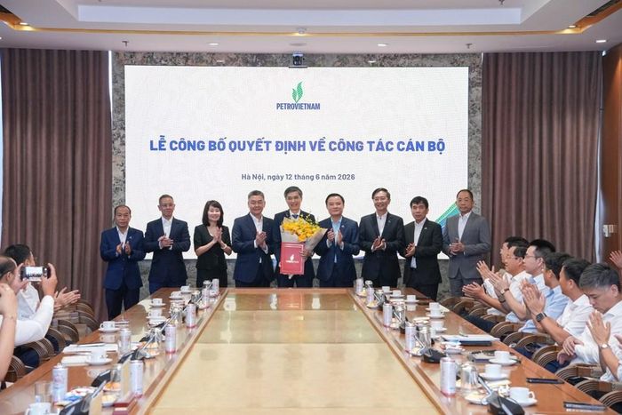 Ông Vũ Đào Minh - nguyên Trưởng ban Thăm dò - Khai thác Dầu khí Petrovietnam được bổ nhiệm giữ chức vụ Phó Tổng Giám đốc Tập đoàn. Ảnh: Khánh Ly/Bnews/vnanet.vn