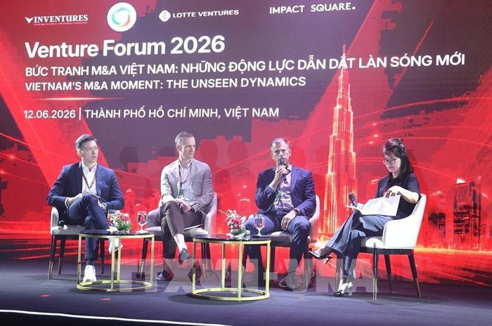 Phiên thảo luận về tiềm năng thị trường đầu tư mạo hiểm Việt Nam. Ảnh: Hứa Chung-TTXVN