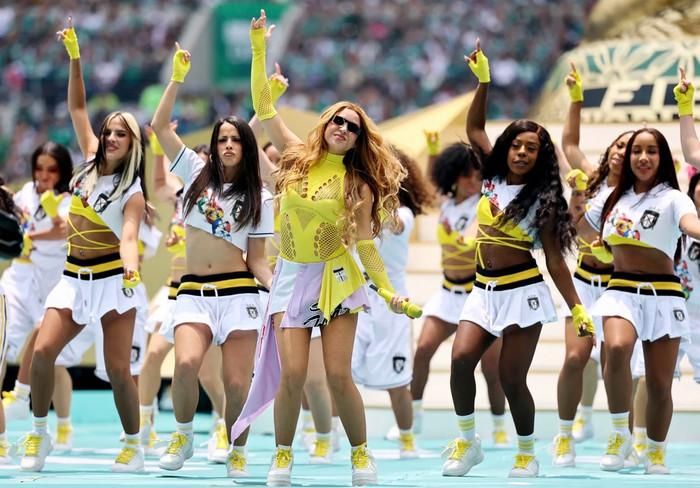 Shakira hát khai mạc World Cup 2026. Ảnh: Reuters 