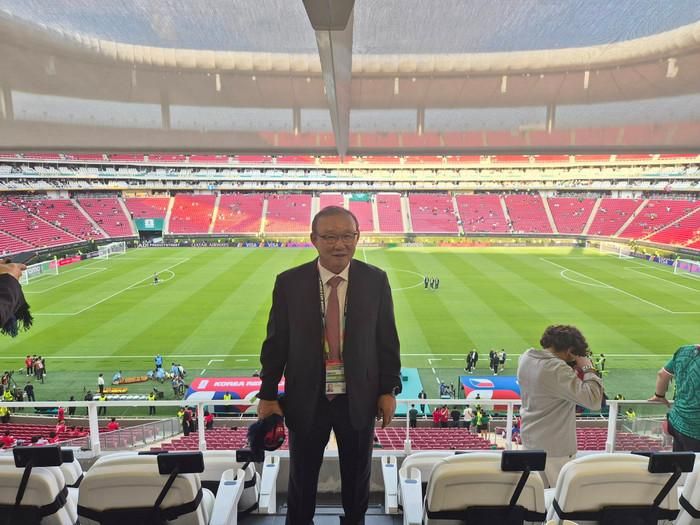HLV Park Hang Seo đã có chia sẻ khi tuyển Hàn Quốc khởi đầu thuận lợi tại World Cup 2026. Ảnh: FBNV