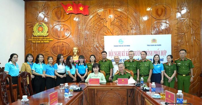 Hội LHPN TPHCM và Trại giam An Phước ký kết phối hợp giáo dục cải tạo và hỗ trợ phạm nhân nữ tái hòa nhập cộng đồng giai đoạn 2026 - 2030.