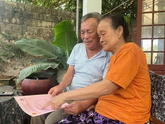 Sau nhiều lần kiến nghị và chờ đợi, đầu năm 2026 gia đình ông Vũ Hữu Dậu đã được cấp GCNQSDĐ.