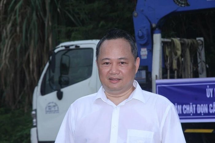 Ông Tống Trần Anh, Phó Chủ tịch UBND xã Triệu Lộc.