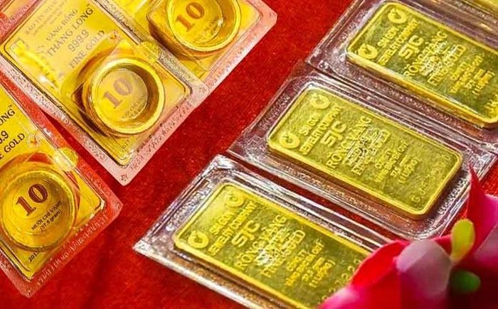 Chênh lệch giá mua, bán vàng miếng SJC thu hẹp xuống 3 triệu đồng/lượng