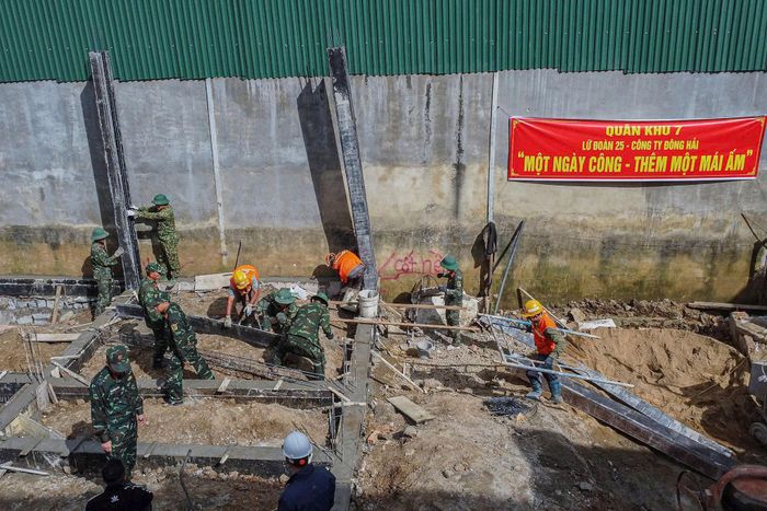 Lực lượng vũ trang xây dựng nên các công trình góp phần quan trọng thúc đẩy phát triển tại các địa phương