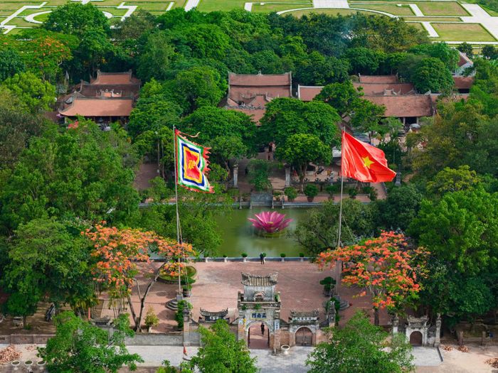 Di tích quốc gia đặc biệt Đền Trần (phường Nam Định). Ảnh Ngọc Linh