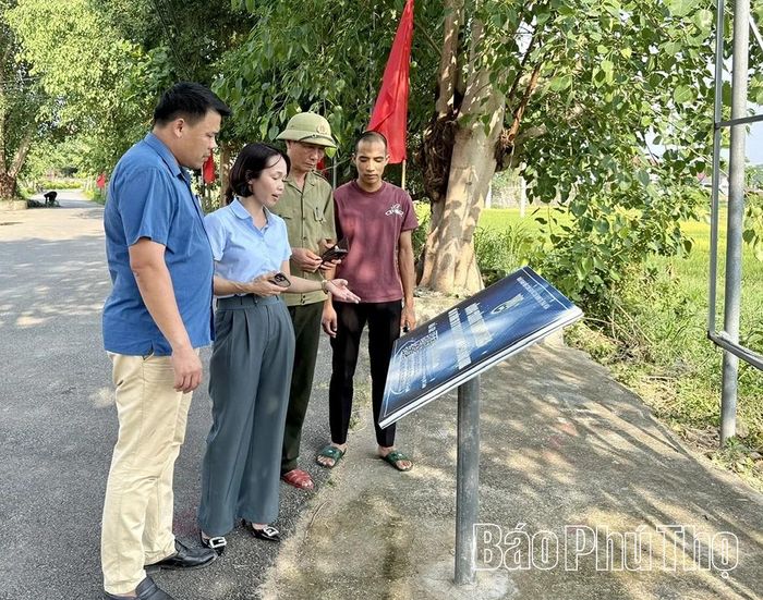 Thôn Đền số hóa Di tích lịch sử văn hóa Đền Đông Định thờ Bà Trưng Trắc.