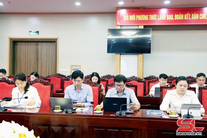 Các đại biểu tham dự cuộc họp.