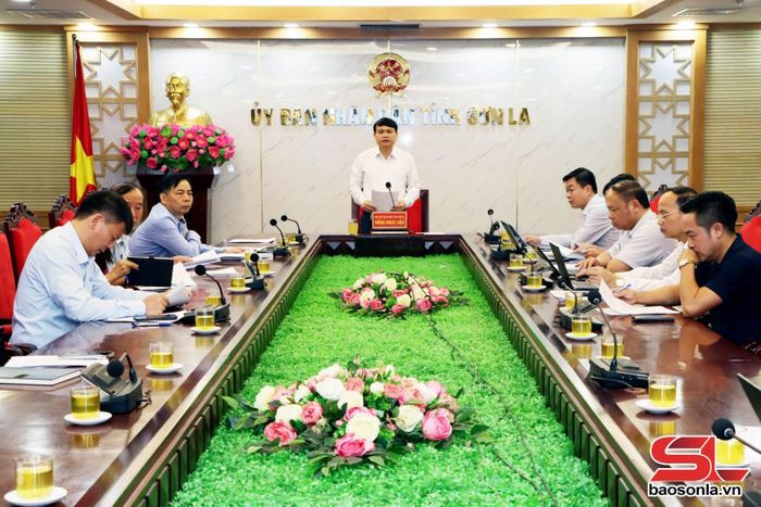 Họp rà soát nội dung làm việc của đồng chí Bí thư Tỉnh ủy tại các tỉnh nước CHDCND Lào.