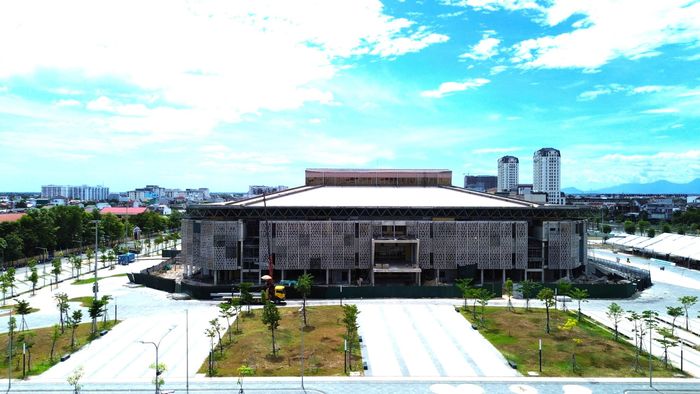 Theo thiết kế, nhà thi đấu sẽ được chỉnh trang thành không gian văn hóa đa năng, nâng diện tích sử dụng từ gần 12.000m² lên hơn 19.500m². Sau khi hoàn thành, đây sẽ là không gian công cộng phục vụ các hoạt động văn hóa, nghệ thuật, thể thao quy mô lớn của địa phương, với sức chứa khoảng 10.000 người.