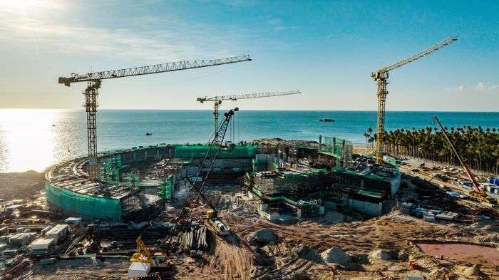Nhà biểu diễn đa năng thuộc tổ hợp công trình Trung tâm Hội nghị APEC.