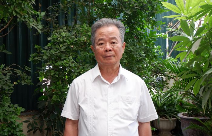 PGS,TS Phạm Ngọc Trung chia sẻ về nét văn hóa chợ. (Nguồn: Nhật Ánh)