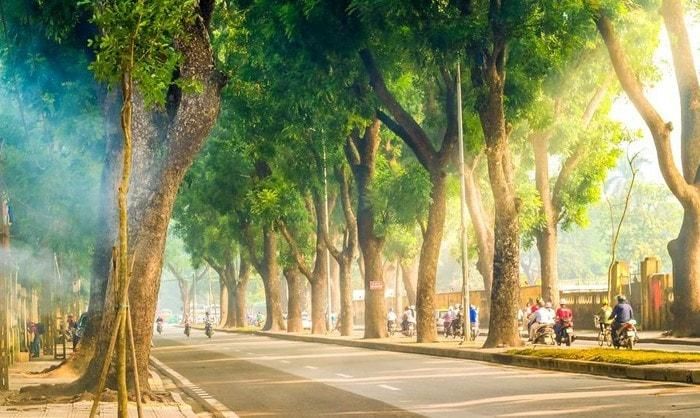 Khu vực Hà Nội ngày nắng, có nơi nắng nóng. Ảnh minh họa
