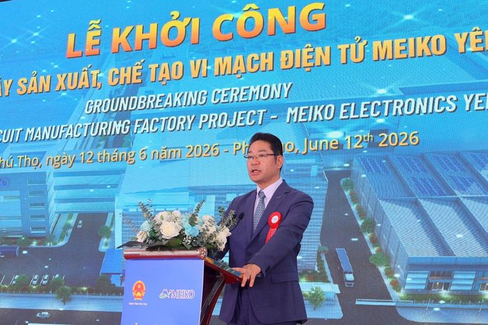 Lãnh đạo Tập đoàn Meiko Việt Nam cam kết sẽ thi công an toàn, đúng tiến độ để sớm đưa nhà máy vào sản xuất, đóng góp vào mục tiêu phát triển kinh tế- xã hội Phú Thọ.
