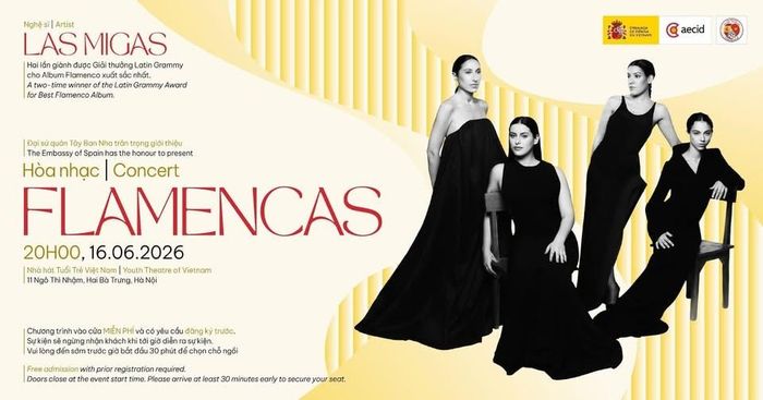 Nhóm nhạc flamenco Las Migas sẽ biểu diễn tại Hà Nội và Huế