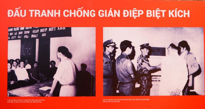 Các tư liệu tái hiện chặng đường 80 năm xây dựng, chiến đấu và trưởng thành của lực lượng An ninh nhân dân. Ảnh: Hoa Lê