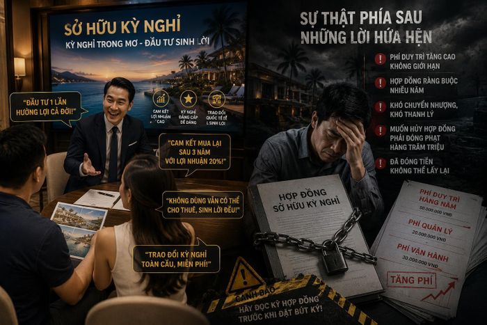 Tại Việt Nam, thời gian gần đây, mô hình “sở hữu kỳ nghỉ”, “thẻ nghỉ dưỡng”, “gói du lịch dài hạn” đang trở thành thực trạng đáng báo động.