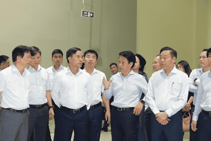 Thống đốc Phạm Đức Ấn cùng đoàn công tác khảo sát, kiểm tra tình hình thực tế triển khai Dự án NH.09B