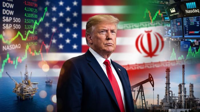Thị trường quốc tế phản ứng tích cực sau tuyên bố của Tổng thống Mỹ Donald Trump. Ảnh Internet.