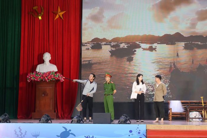 Một tiểu phẩm tuyên truyền về bảo vệ môi trường và đa dạng sinh học.