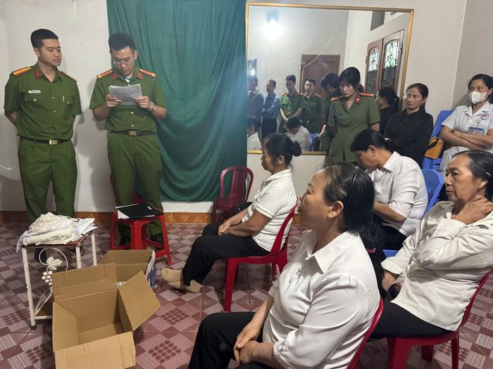 Công an tỉnh Bắc Ninh đấu tranh với các đối tượng trong Hội thánh của Đức Chúa Trời Mẹ.