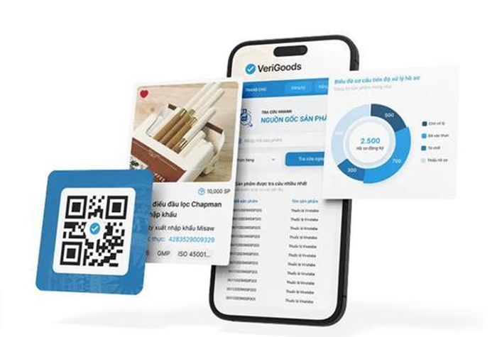 Hệ thống truy xuất nguồn gốc hàng hóa tự động tại website chính thức của Bộ Công thương.