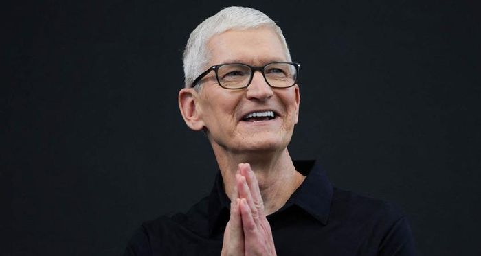 Giám đốc điều hành Apple, Tim Cook, tại hội nghị các nhà phát triển thường niên của Apple.