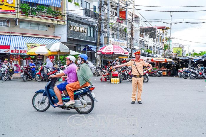 Công tác bảo đảm an ninh, trật tự được triển khai chặt chẽ trong suốt thời gian diễn ra kỳ thi.