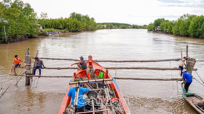 Giải tỏa hàng đáy cố định trên sông theo Chỉ thị số 01 của Ban Thường vụ Tỉnh ủy.