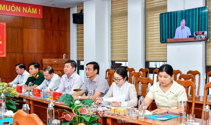 Đại biểu tỉnh Cà Mau tham gia hội thảo.