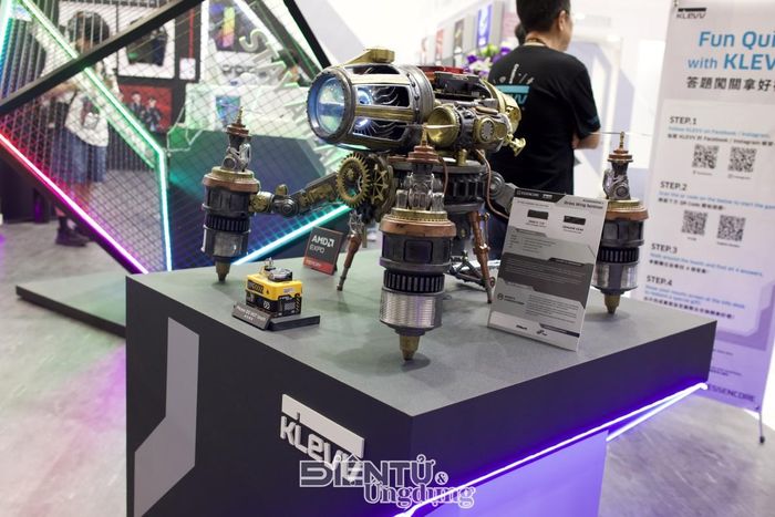 Mô hình Brass Wing Sentinel mang phong cách steampunk là một trong những bản mod PC nổi bật tại gian hàng KLEVV