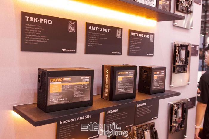 Loạt bộ nguồn mới của darkFlash, bao gồm T3K-PRO 3200W, AMT1200Ti và UMT1000 PRO, hướng đến gaming cao cấp và ứng dụng AI
