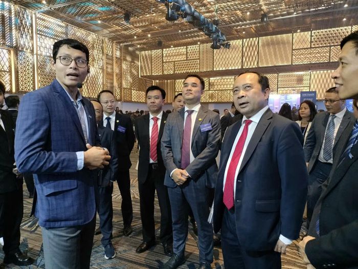 Bộ trưởng Vũ Hải Quân tại sự kiện ngày 12/6.