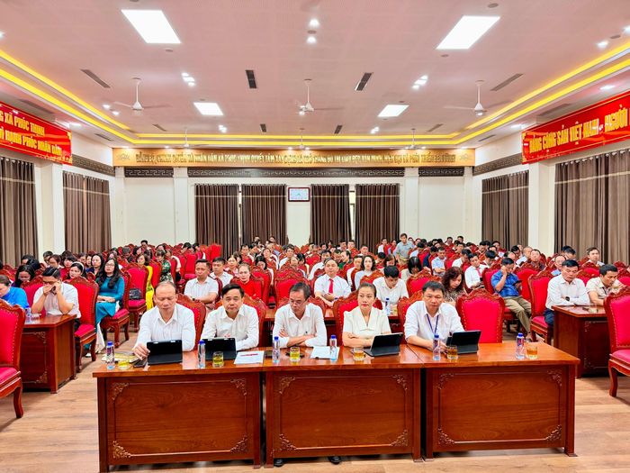 Các đại biểu dự hội nghị. Ảnh: Thanh Hà