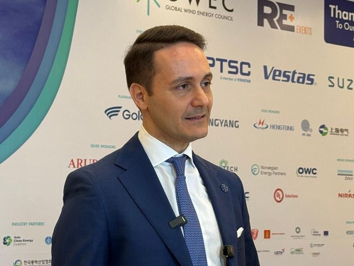 Ông Alessandro Antonioli, CEO của Copenhagen Infrastructure Partners (CIP) tại Việt Nam. Ảnh: Kiều Thoan Thu