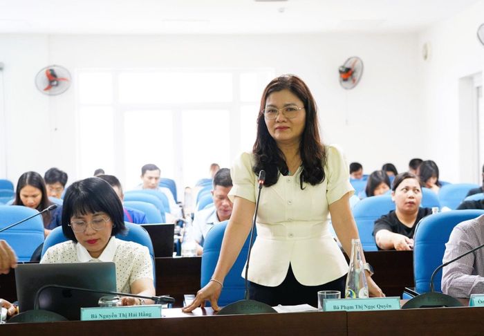 Bà Phan Thị Ngọc Quyên, Phó Giám đốc Sở Khoa học và Công nghệ thành phố Đà Nẵng.